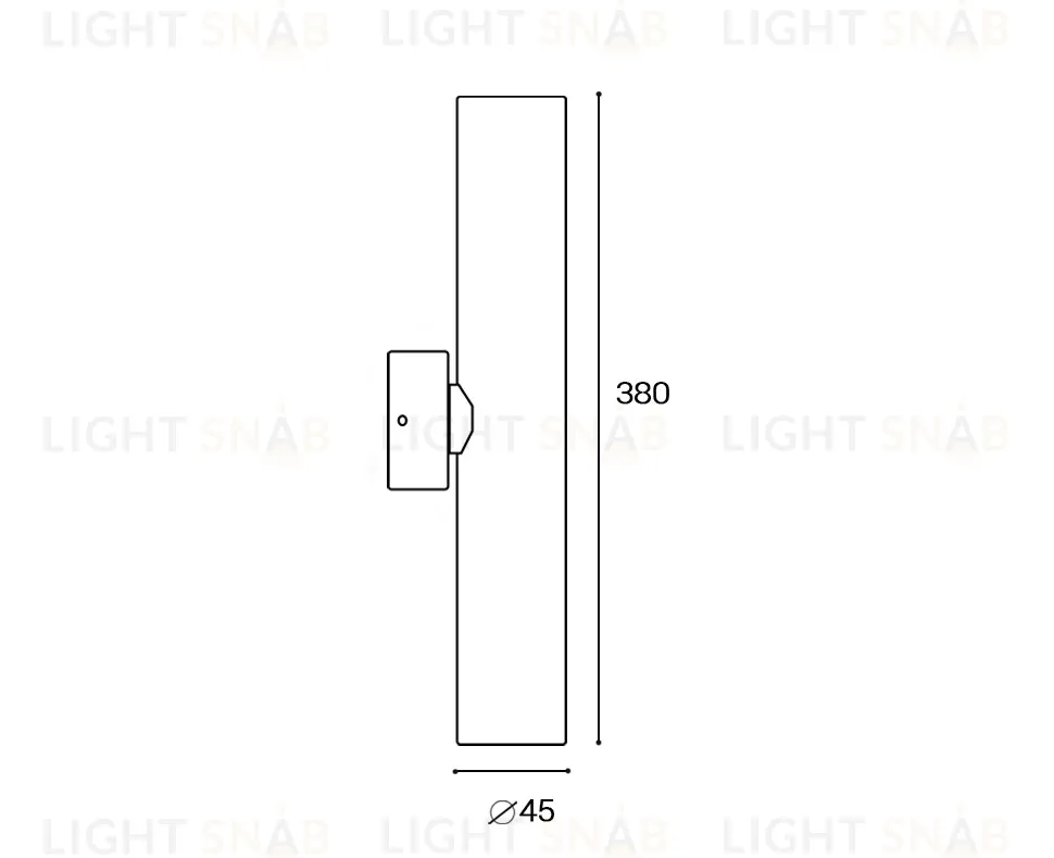 Настенный светильник Italline IT02-026 gold 3000K IT02-026 gold 3000K