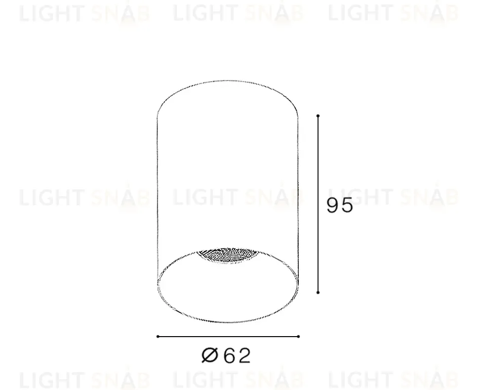 Накладной светильник Italline IT02-027 rose gold 3000K IT02-027 rose gold 3000K