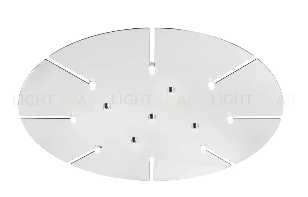 Потолочная база Crystal Lux D600-8 CHROME Потолочная база D600-8 CHROME