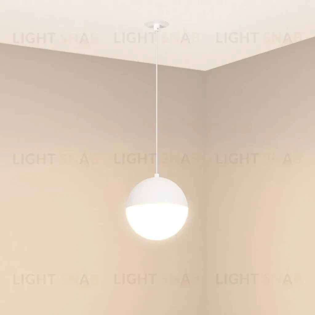 Подвесной светильник Arlight SP-EMISFERO-HANG-BUILT-R150-11W Warm3000 (WH, 170 deg, 230V) 056588 056588