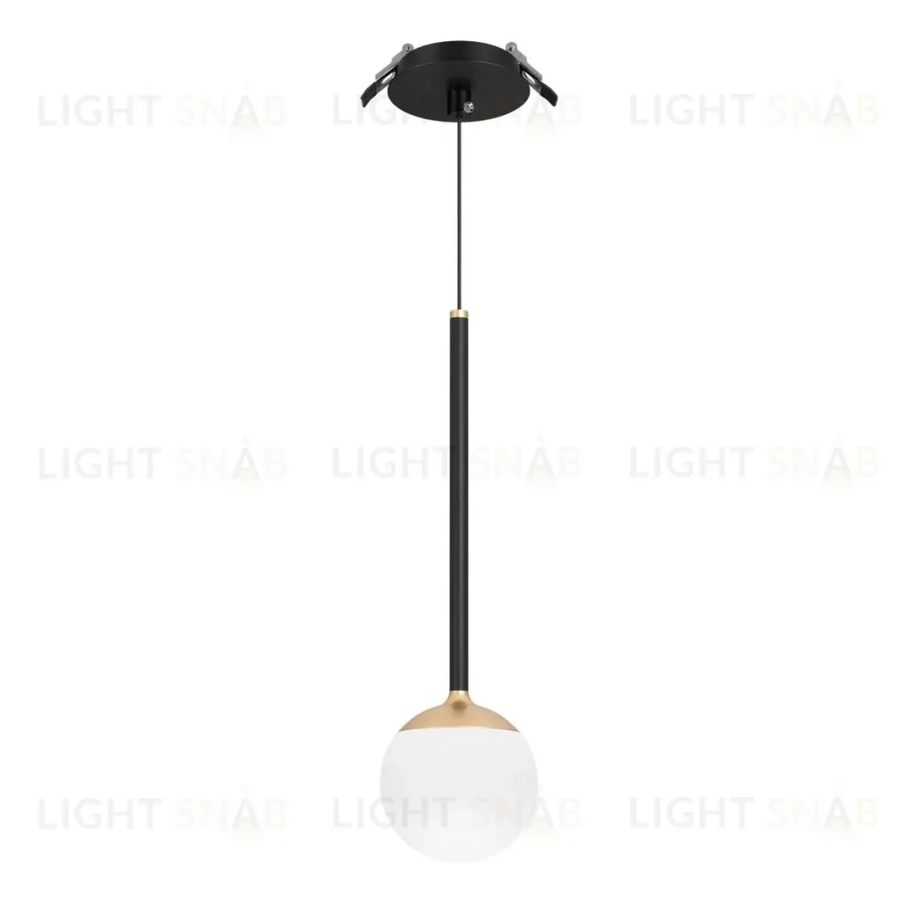 Подвесной светильник Arlight SP-BEADS-HANG-BUILT-T-R100-8W Warm3000 (BK-GD, 180 deg, 230V) 056420 056420