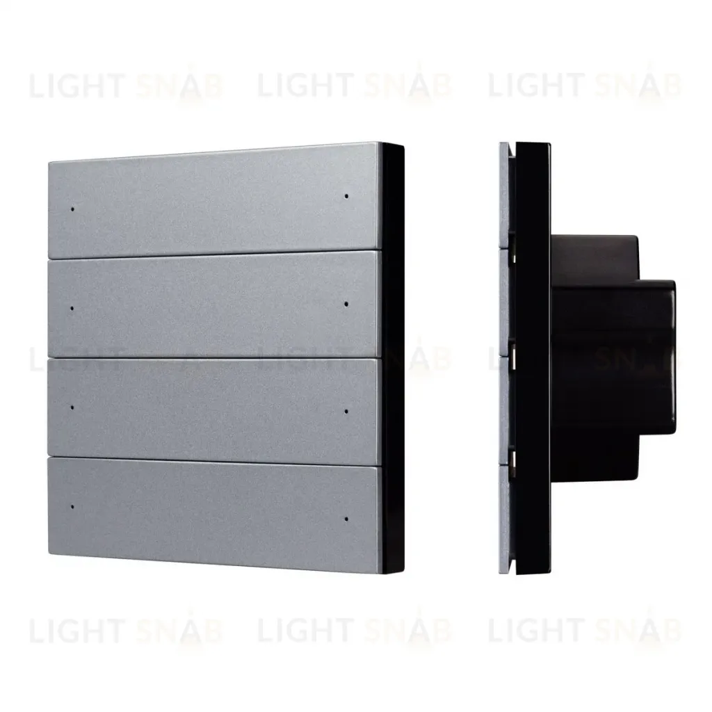 Кнопочная панель Arlight SMART-ZB-801-22-1G-8SC-MULTI-IN Silver (230V) 055487 055487