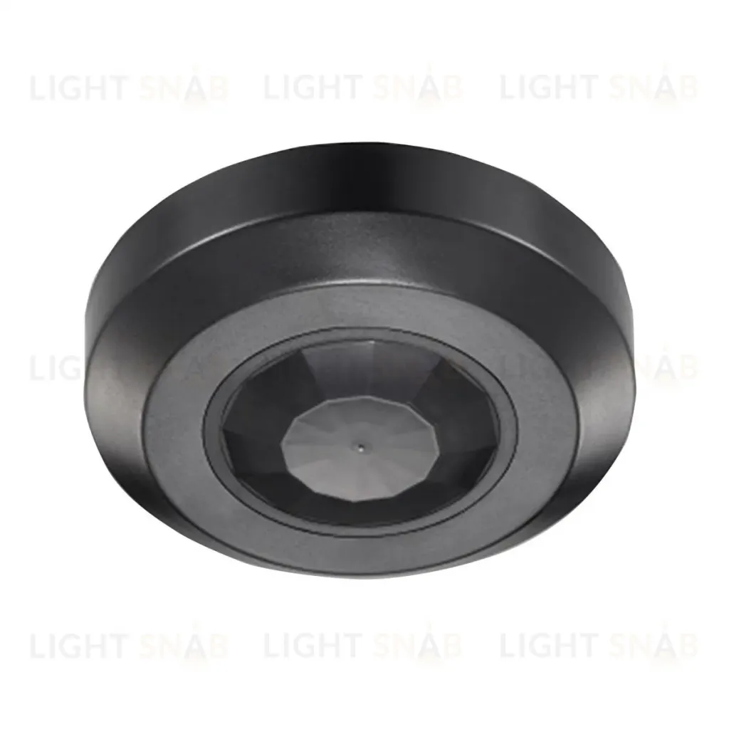 Датчик движения Arlight PRIME-PIR-SURFACE-R76-200W-BK (230V, 0.87A, SLIM, IP20) 054731 054731