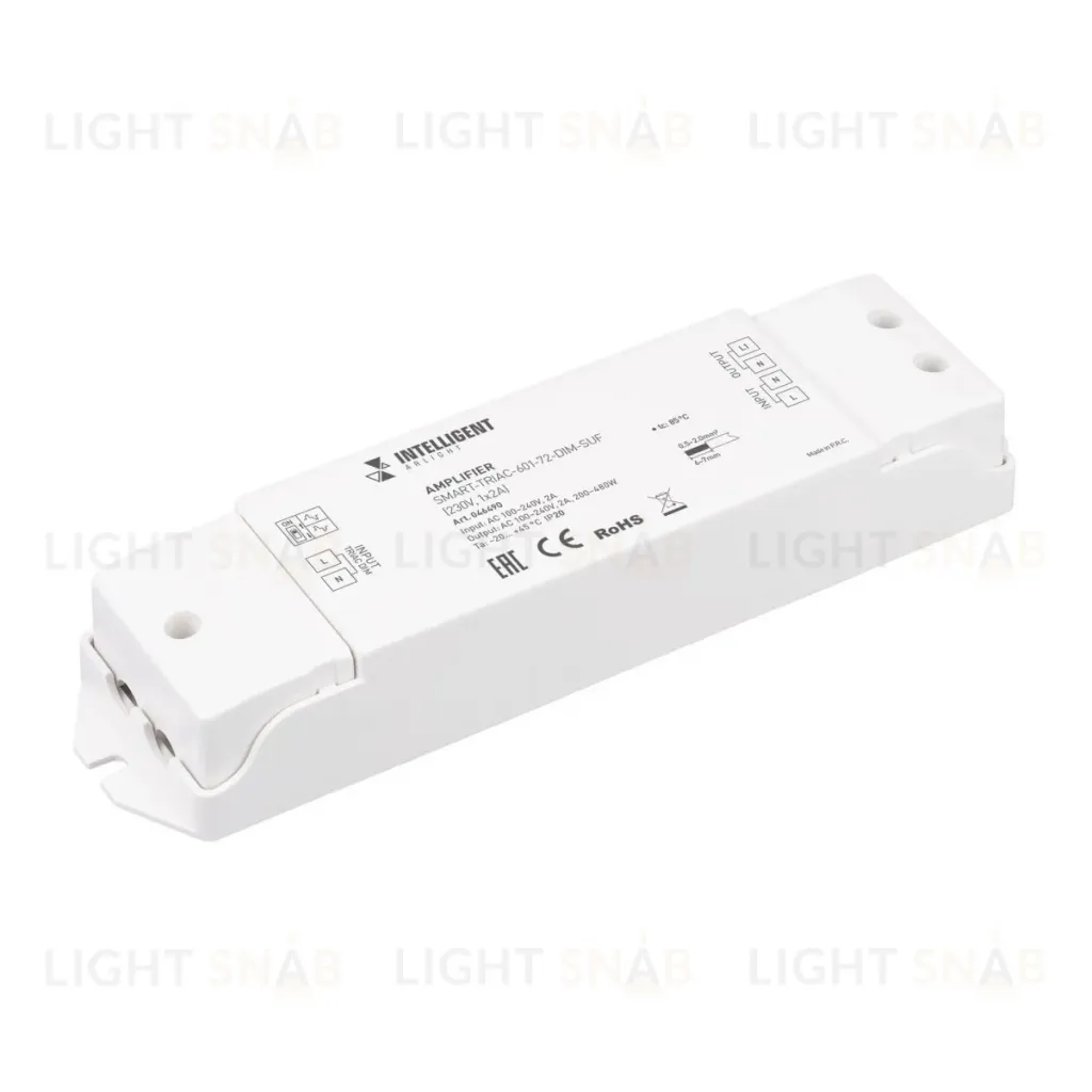 Усилитель Arlight SMART-TRIAC-601-72-DIM-SUF (230V, 1x2A) 046490 046490