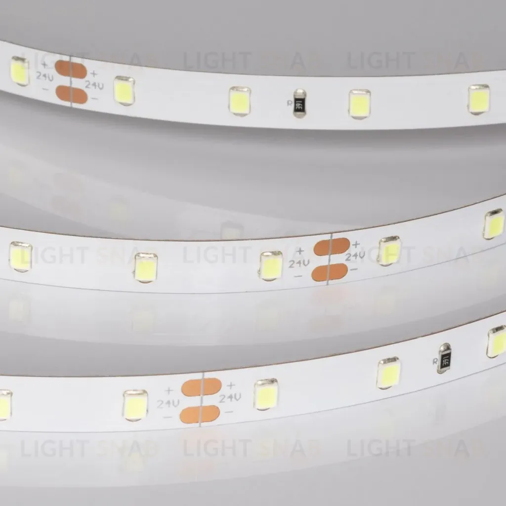 Светодиодная лента Arlight RT-A60-8mm 24V Ice Blue (4.8 W/m, IP20, 5m) 055376 055376