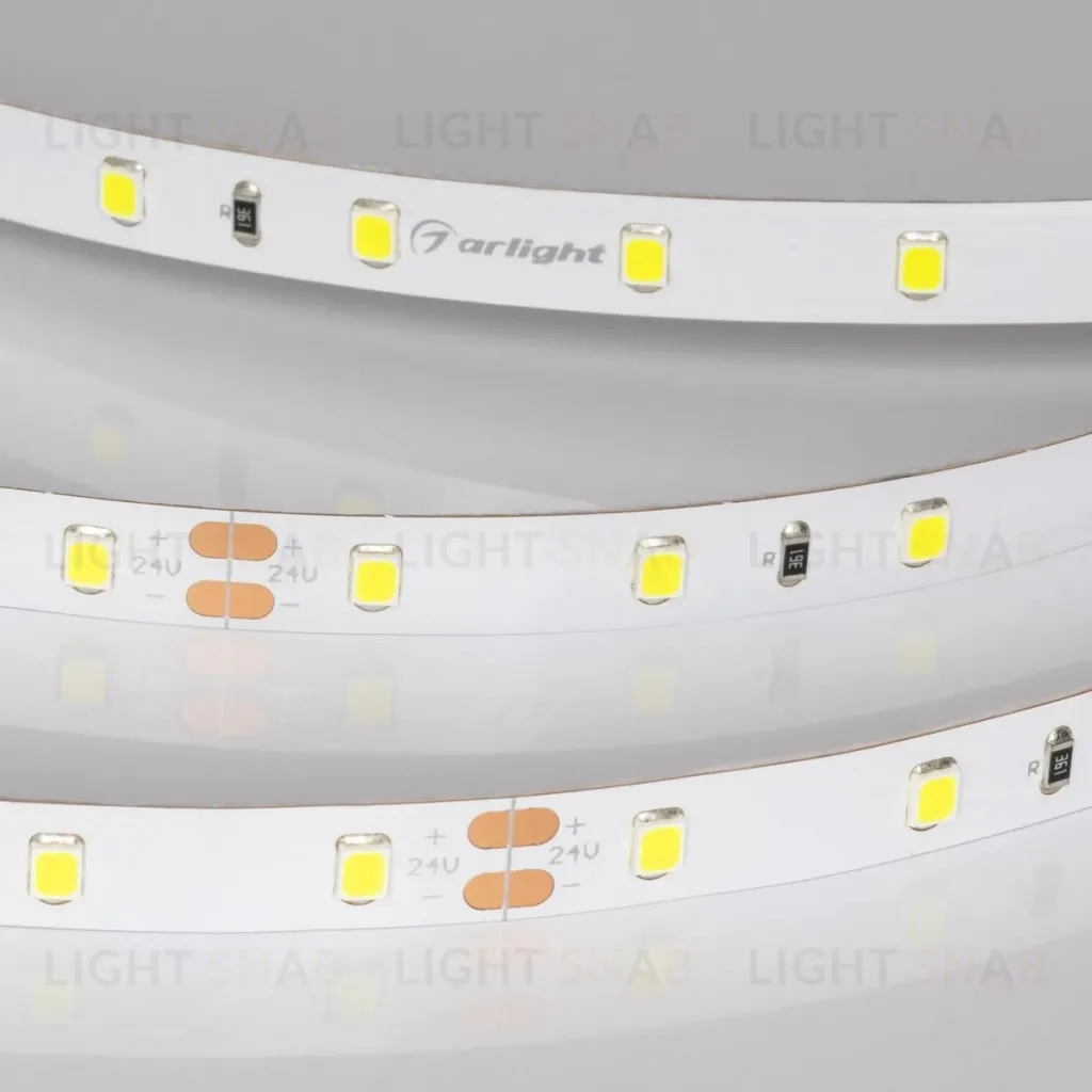 Светодиодная лента Arlight RT-A60-8mm 24V Spring Green (4.8 W/m, IP20, 5m) 055382 055382