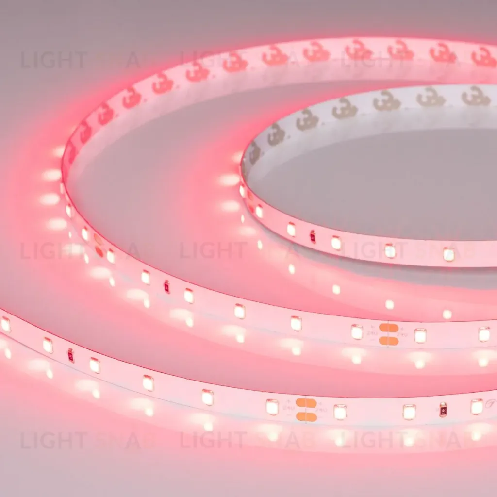 Светодиодная лента Arlight RT-A60-8mm 24V Ruby (4.8 W/m, IP20, 5m) 055374 055374
