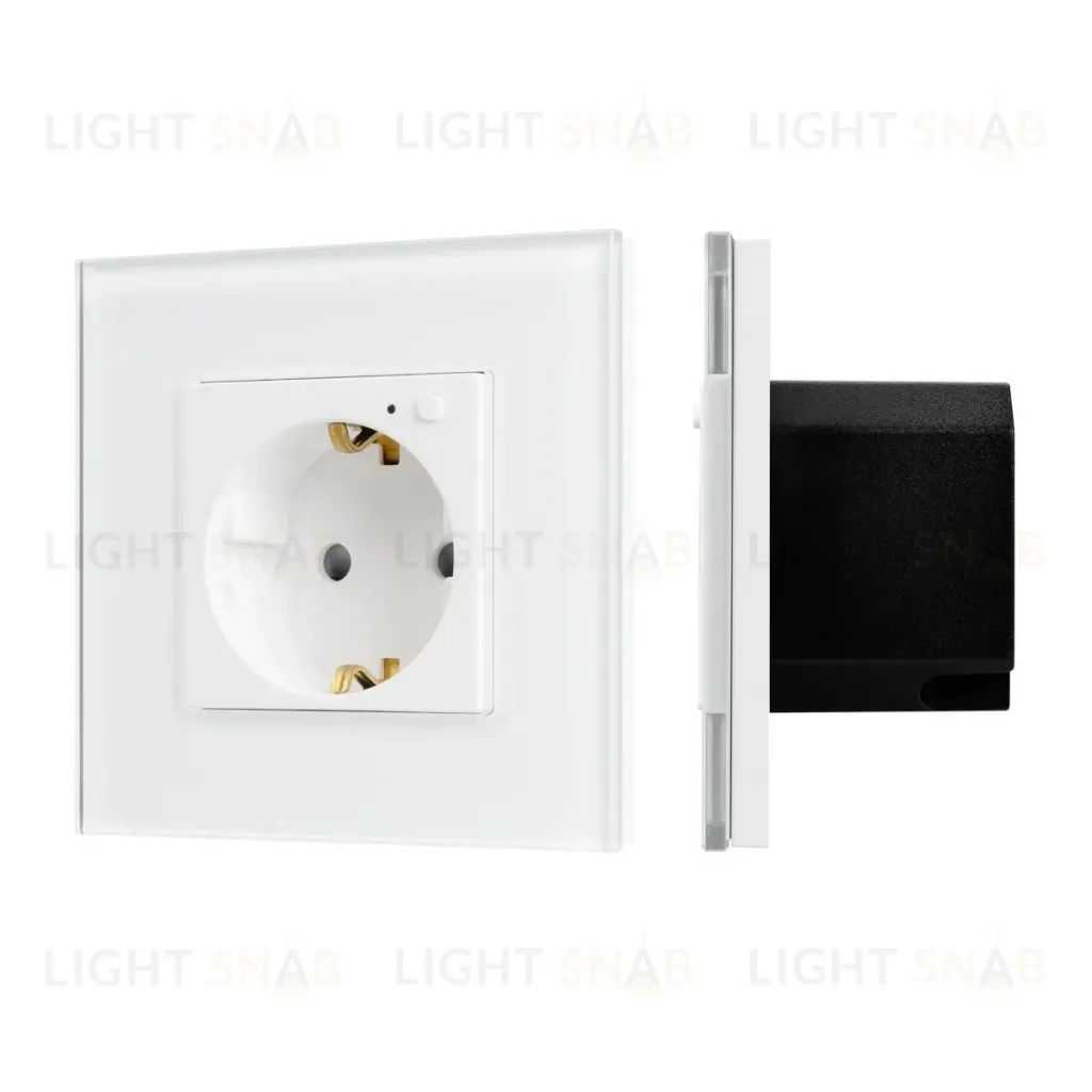 Розетка электрическая с Zigbee управлением Arlight SCT-OMALI-EUZB1-PL-WH (240V, 16A, Zigbee) 050215 050215