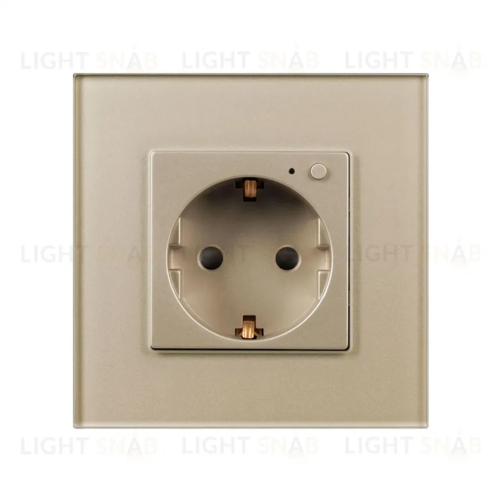 Розетка электрическая с Zigbee управлением Arlight SCT-OMALI-EUZB1-PL-GD (240V, 16A, Zigbee) 050218 050218