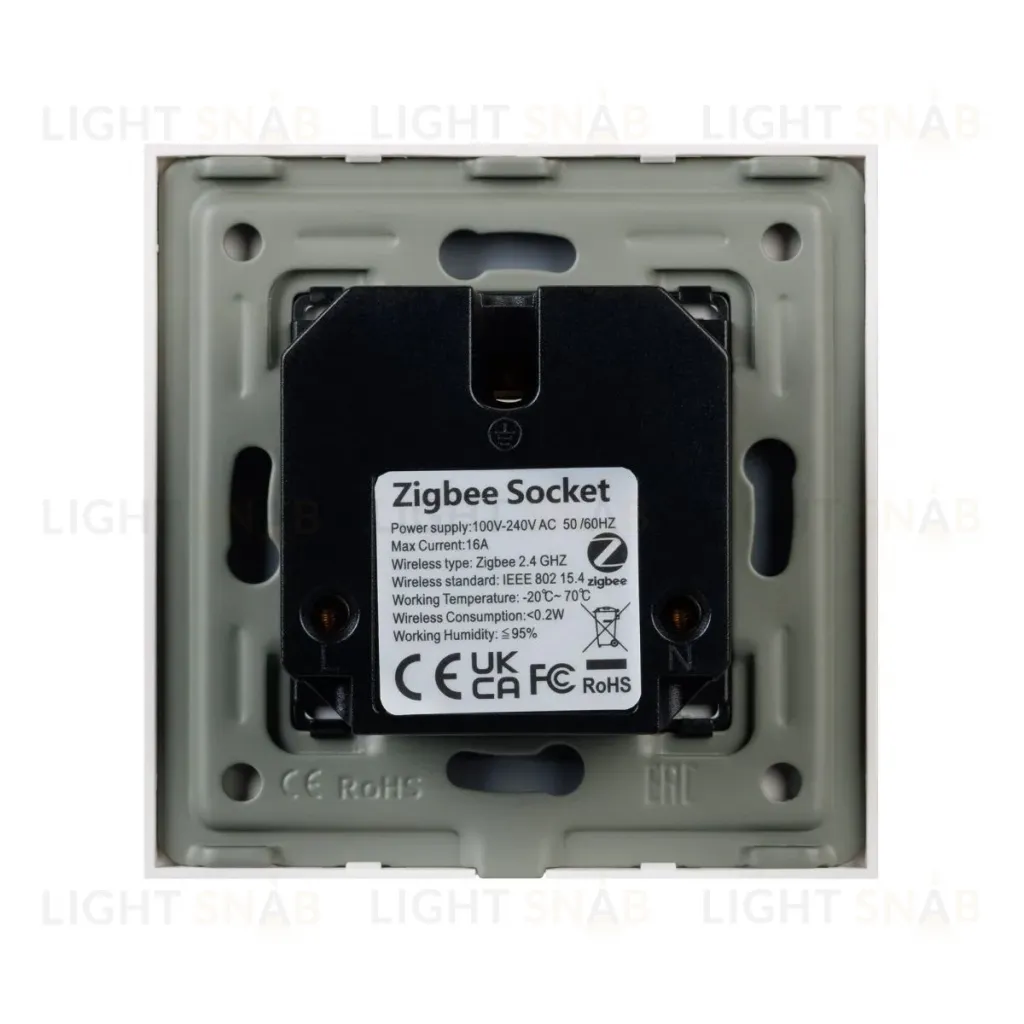Розетка электрическая с Zigbee управлением Arlight SCT-OMALI-EUZB1-PL-GD (240V, 16A, Zigbee) 050218 050218