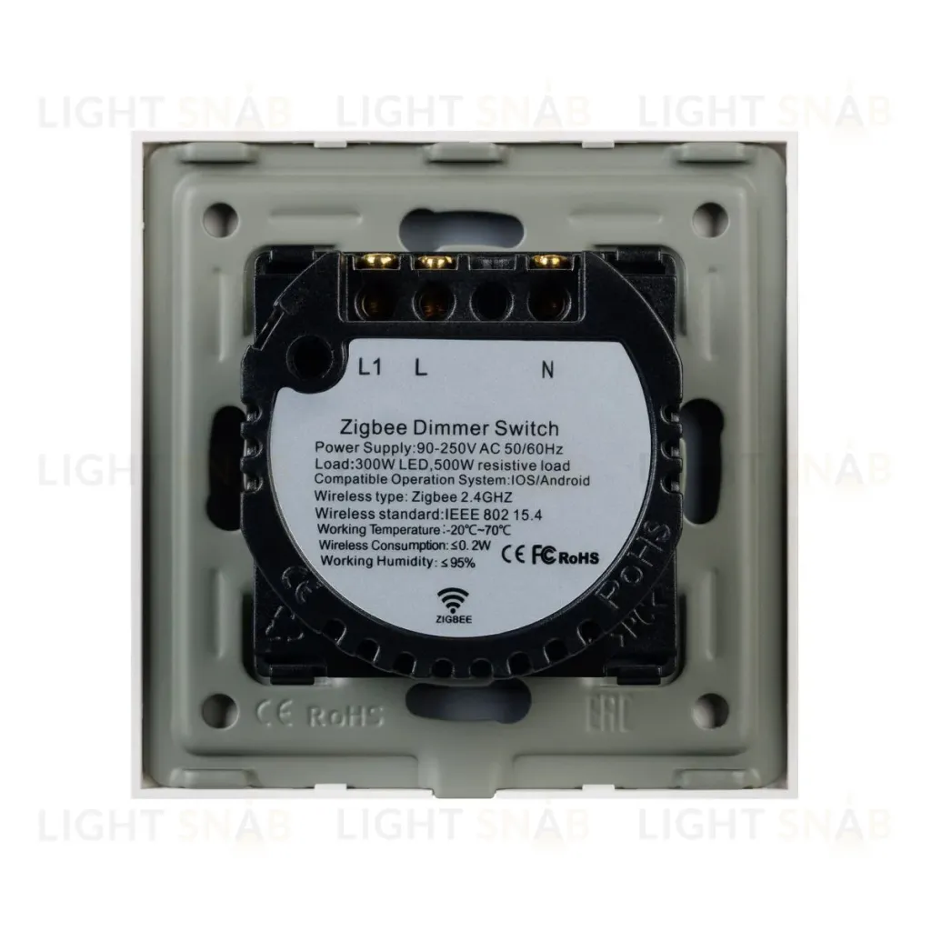 Светорегулятор сенсорный с Zigbee управлением Arlight SWT-OMALI-SD3-ZB-GD (250V, 500W) 050064 050064