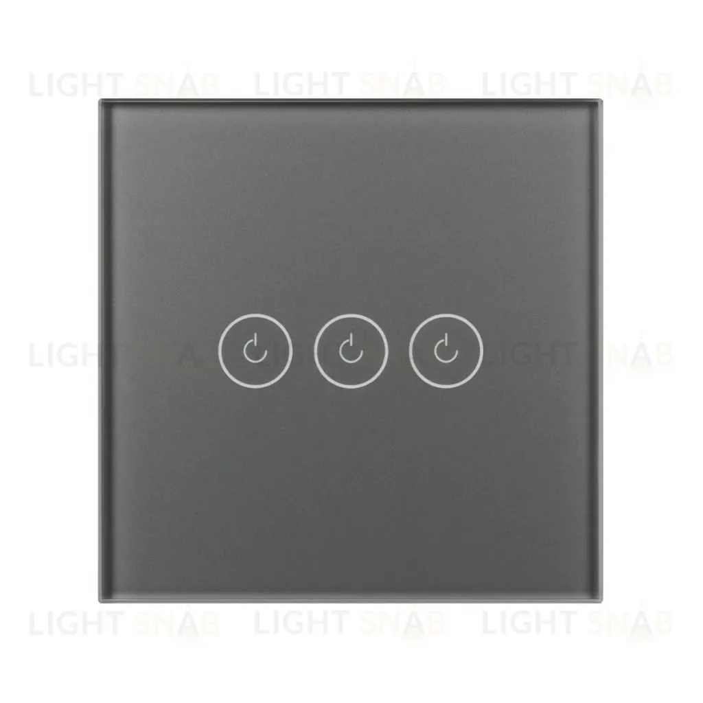 Выключатель сенсорный Arlight SWT-OMALI-S03-ZB-GR (250V, 10A, Zigbee) 050047 050047