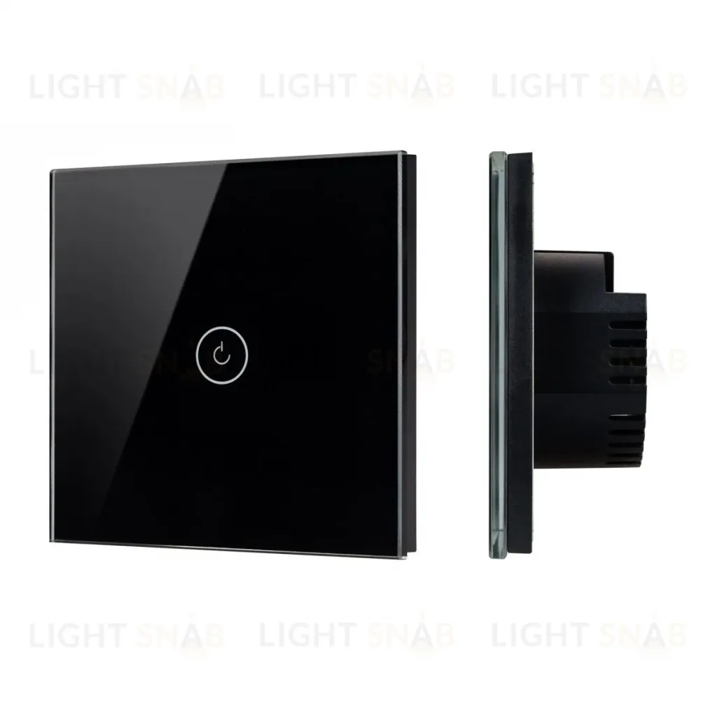 Выключатель сенсорный Arlight SWT-OMALI-S01-ZB-BK (250V, 10A, Zigbee) 050033 050033