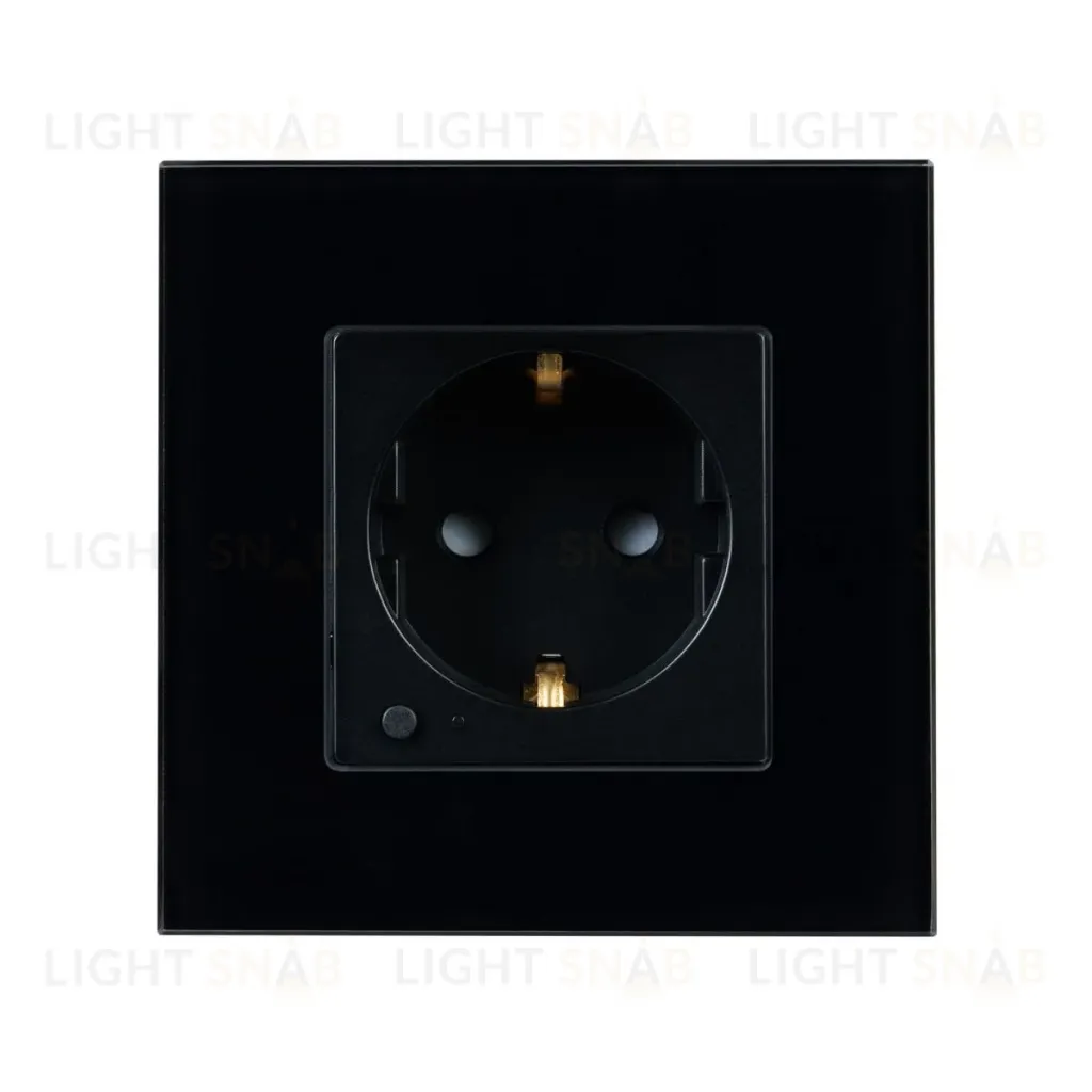 Розетка электрическая с Zigbee управлением Arlight SCT-OMALI-EUZB1-PL-BK (240V, 16A, Zigbee) 050216 050216