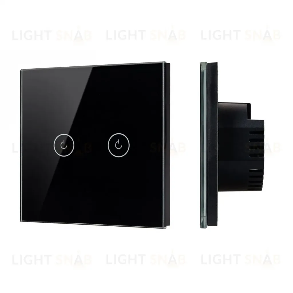 Выключатель сенсорный Arlight SWT-OMALI-S02-ZB-BK (250V, 10A, Zigbee) 050040 050040