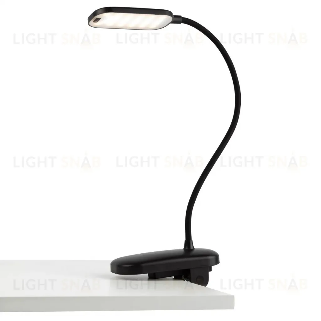 Настольная аккумуляторная лампа Эра NLED-525-6W-BK Б0068549 Б0068549