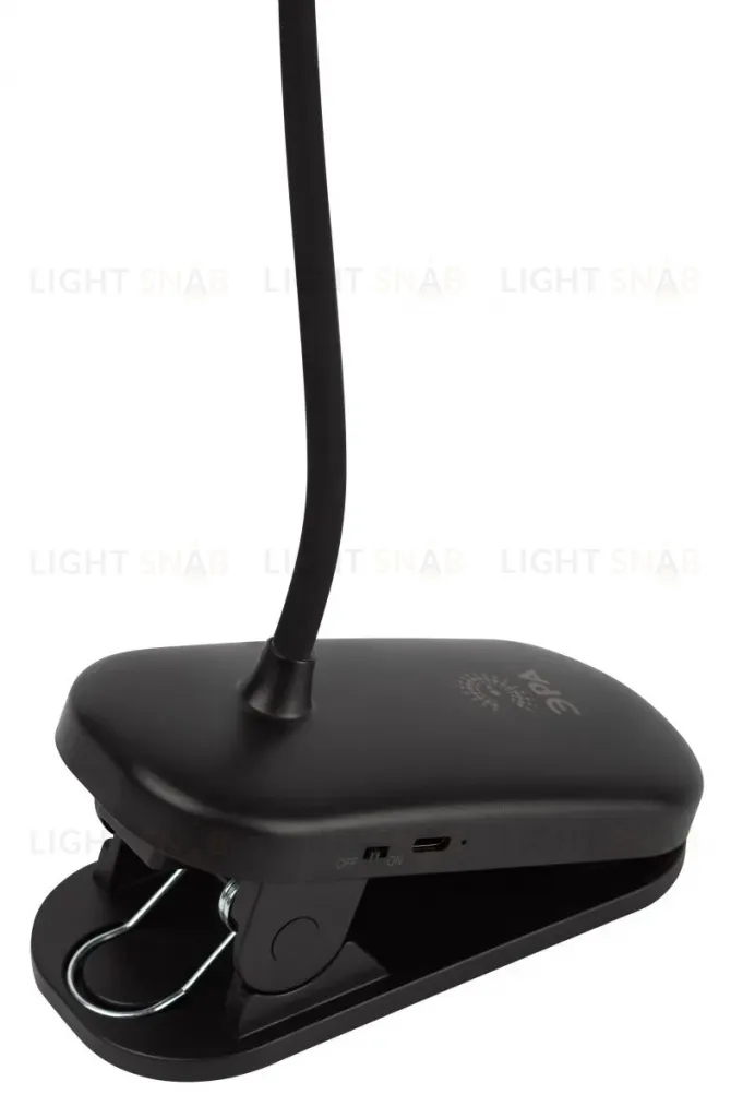 Настольная аккумуляторная лампа Эра NLED-525-6W-BK Б0068549 Б0068549