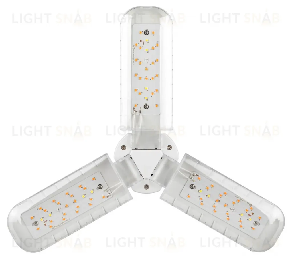 Светодиодная фитолампа для растений Эра ФИТО-30W-PL-E27-GR Б0064542 Б0064542