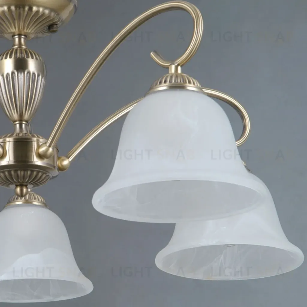 Люстра на штанге Illumico IL0696-5ASQ-25 AB AREZZO IL0696-5ASQ-25 AB AREZZO