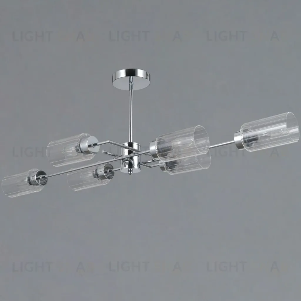 Люстра на штанге Illumico IL0734-6ASQ-25 CR NAPLES IL0734-6ASQ-25 CR NAPLES