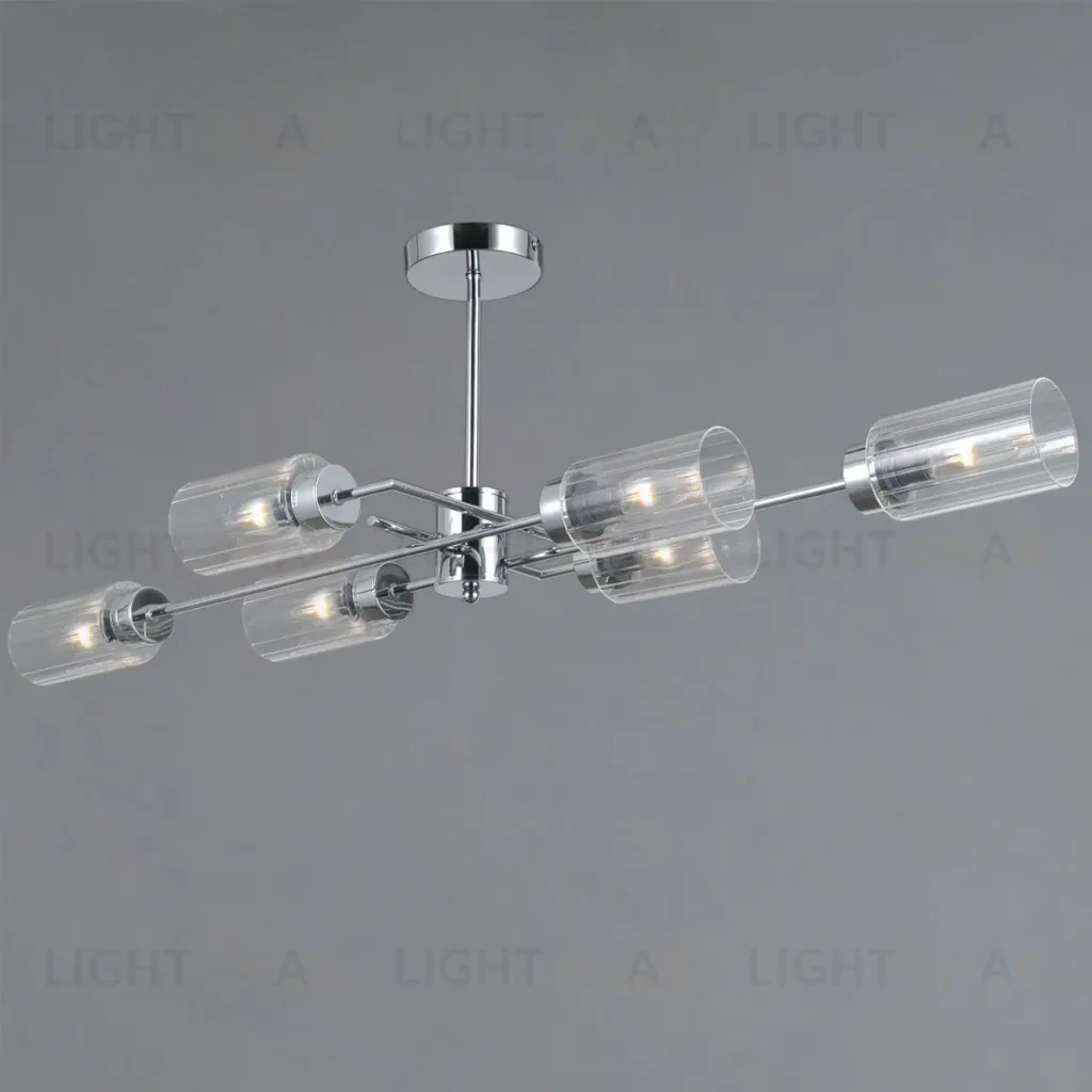 Люстра на штанге Illumico IL0734-6ASQ-25 CR NAPLES IL0734-6ASQ-25 CR NAPLES