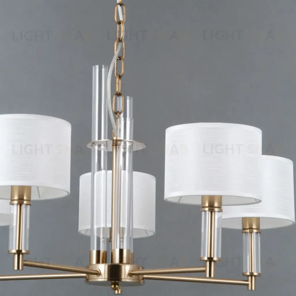 Подвесная люстра Illumico IL0755-5PSQ-25 BRASS GENOA IL0755-5PSQ-25 BRASS GENOA