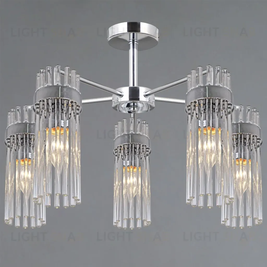 Люстра на штанге Illumico IL0761-5CSQ-25 CR GENOA IL0761-5CSQ-25 CR GENOA