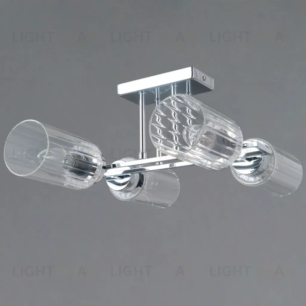 Потолочная люстра Illumico IL0780-4CSQ-25 CR NAPLES IL0780-4CSQ-25 CR NAPLES