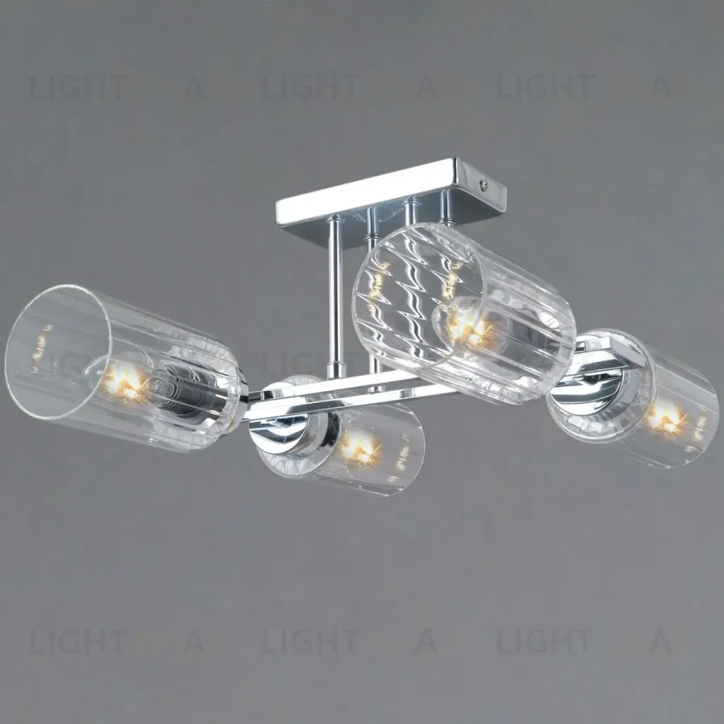 Потолочная люстра Illumico IL0780-4CSQ-25 CR NAPLES IL0780-4CSQ-25 CR NAPLES