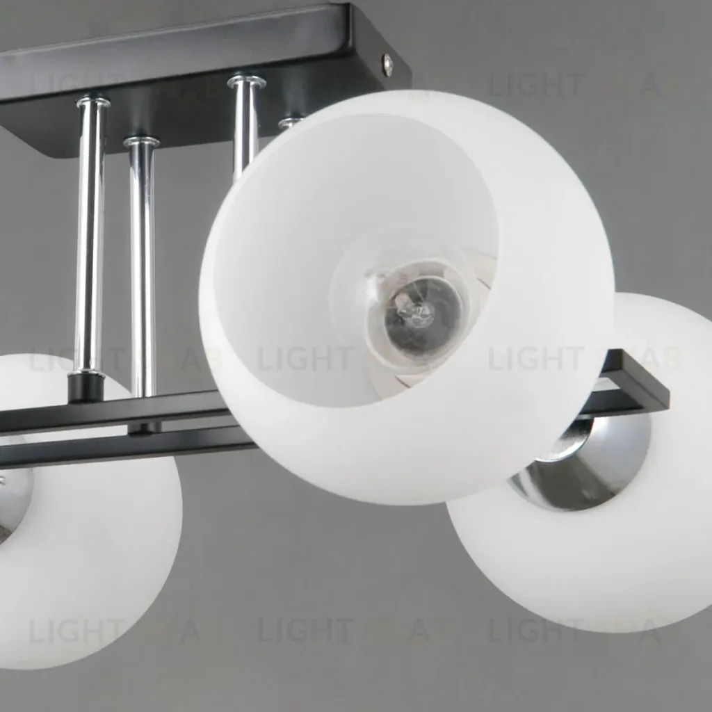 Потолочная люстра Illumico IL0791-4CSQ-25 BK CR TRENTO IL0791-4CSQ-25 BK CR TRENTO