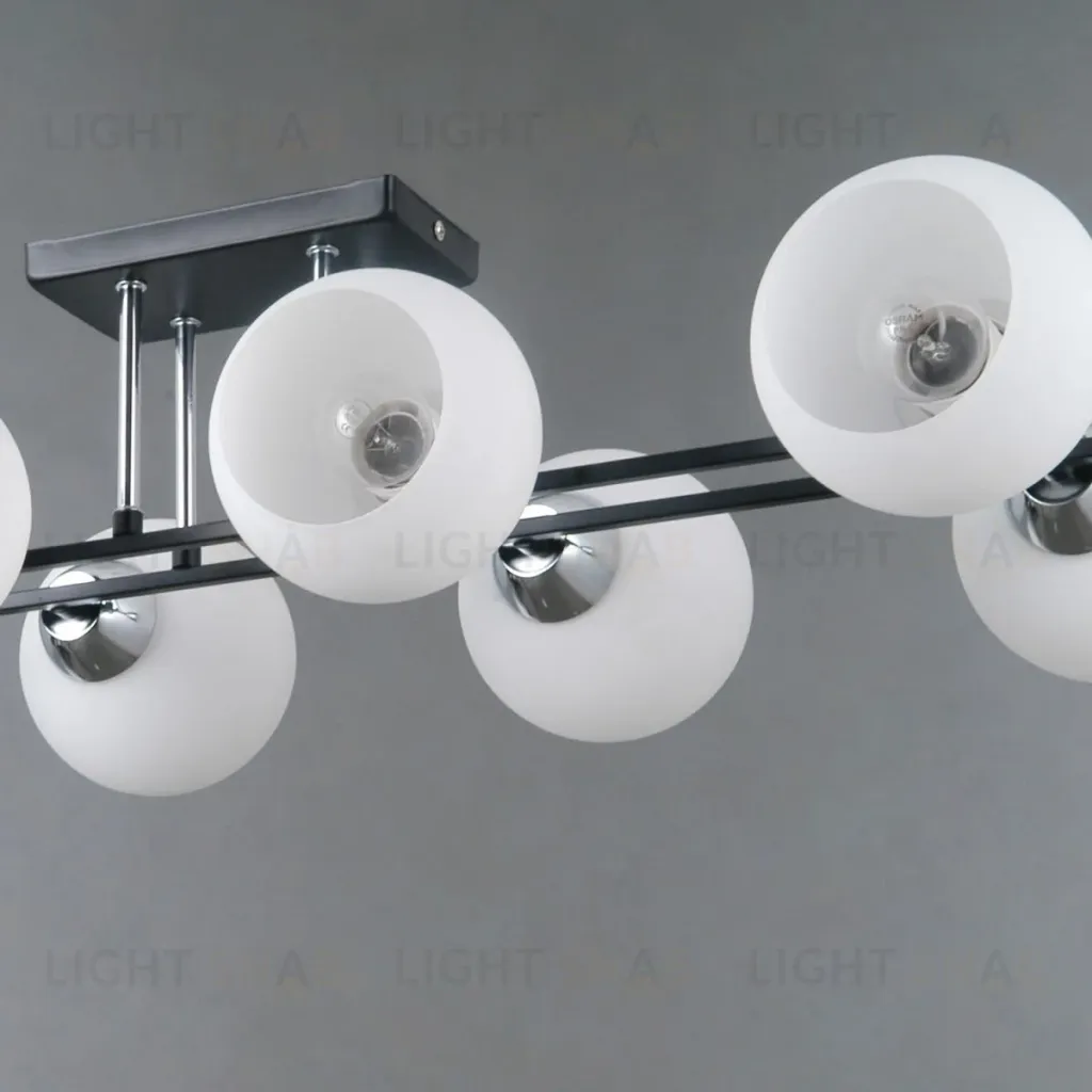 Потолочная люстра Illumico IL0791-8CSQ-25 BK CR TRENTO IL0791-8CSQ-25 BK CR TRENTO