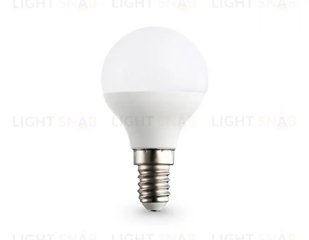 Светодиодная лампа Ambrella Light Bulbing E14 11W 6400K шар 451116 451116