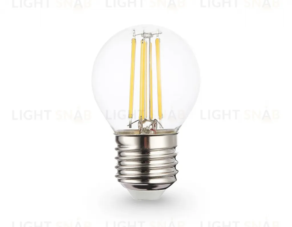 Филаментная светодиодная лампа Ambrella Light Bulbing E27 11W 4000K шар 451124 451124