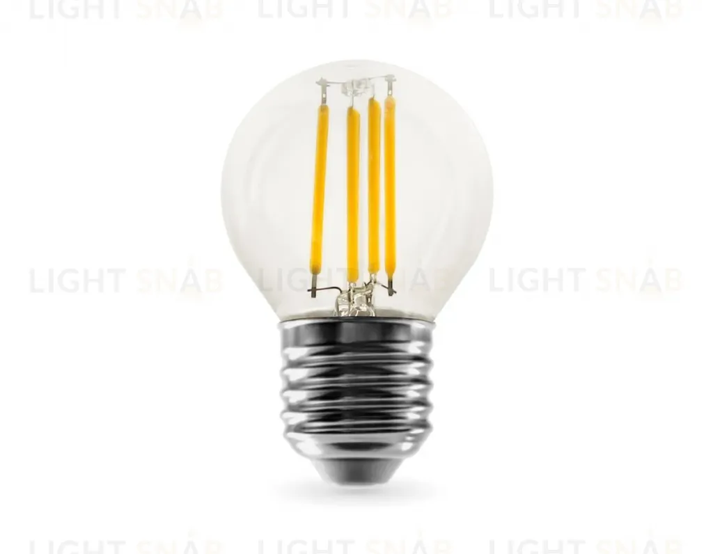 Филаментная светодиодная лампа Ambrella Light Bulbing E27 11W 4000K шар 451124 451124
