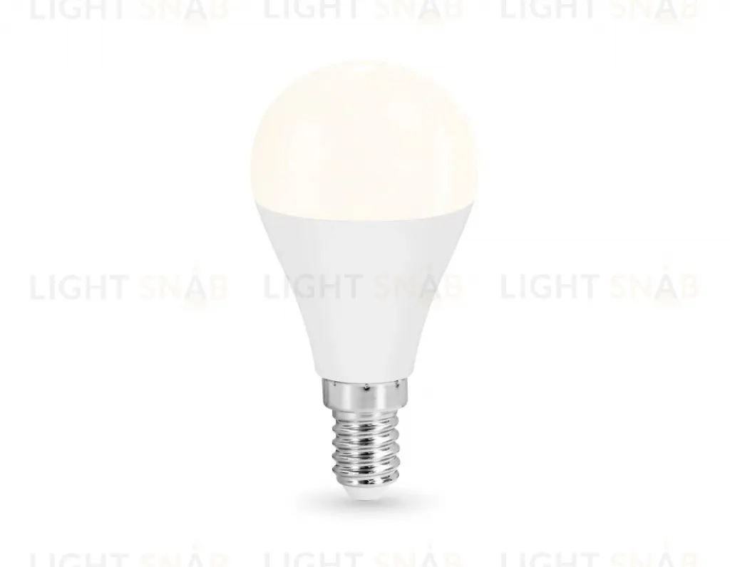 Светодиодная лампа Ambrella Light Bulbing E14 13W 2700K шар 451313 451313