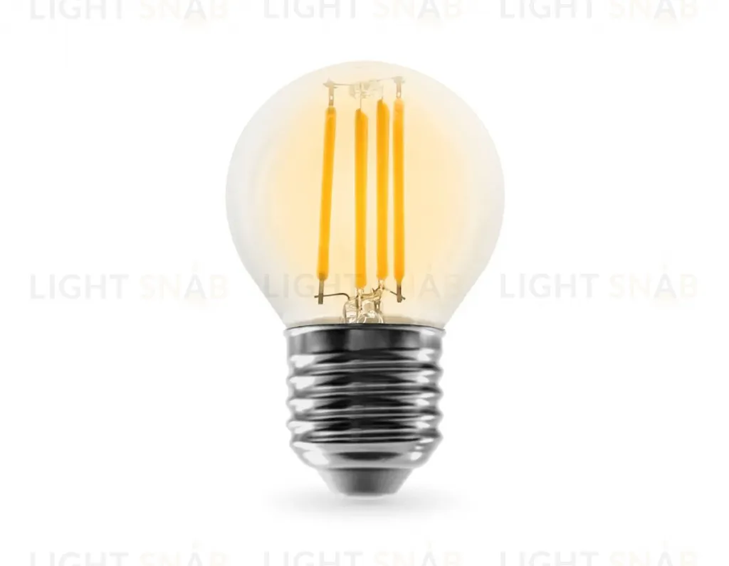 Филаментная светодиодная лампа Ambrella Light Bulbing E27 15W 2700K шар 451523 451523