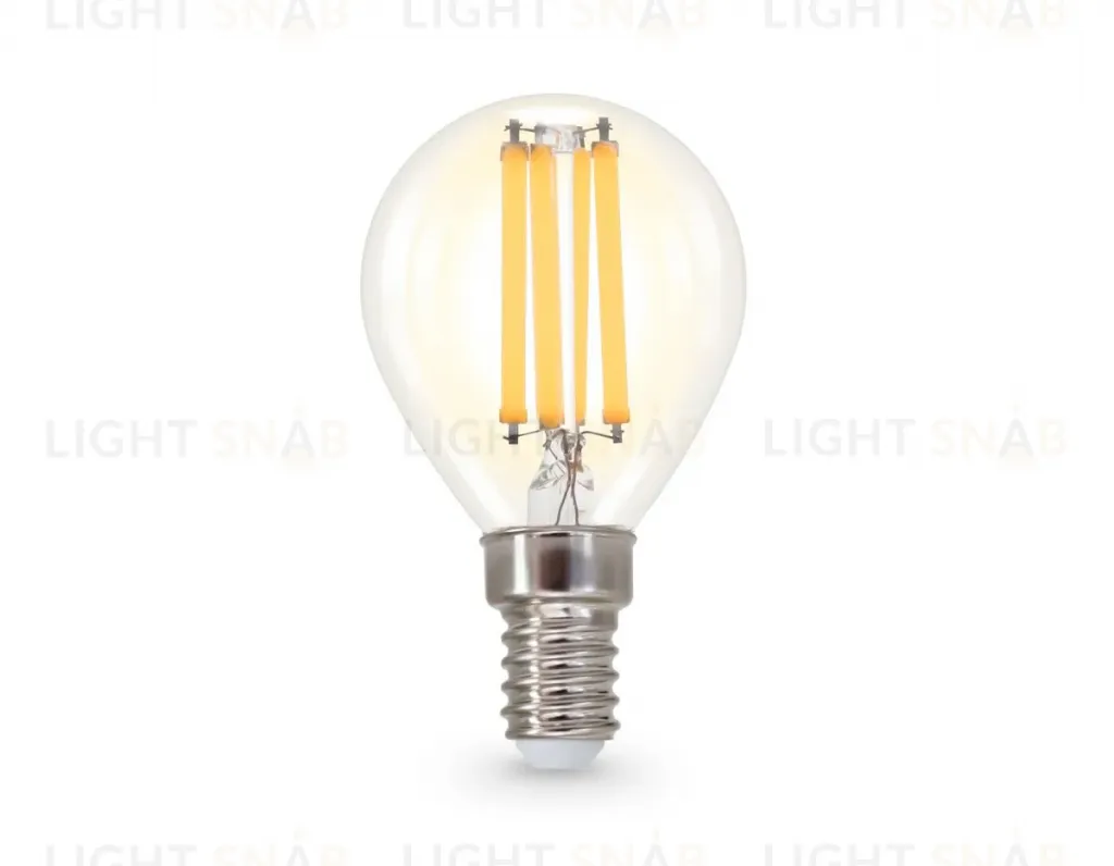Филаментная светодиодная лампа Ambrella Light Bulbing E14 15W 4000K шар 451534 451534