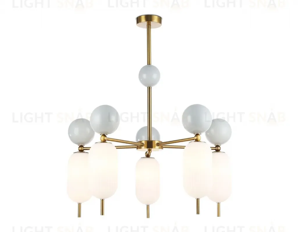 Люстра на штанге Ambrella Light High Light Ceramo Modern LH53104 LH53104