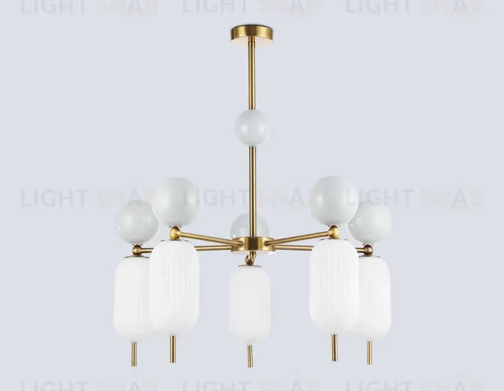 Люстра на штанге Ambrella Light High Light Ceramo Modern LH53104 LH53104