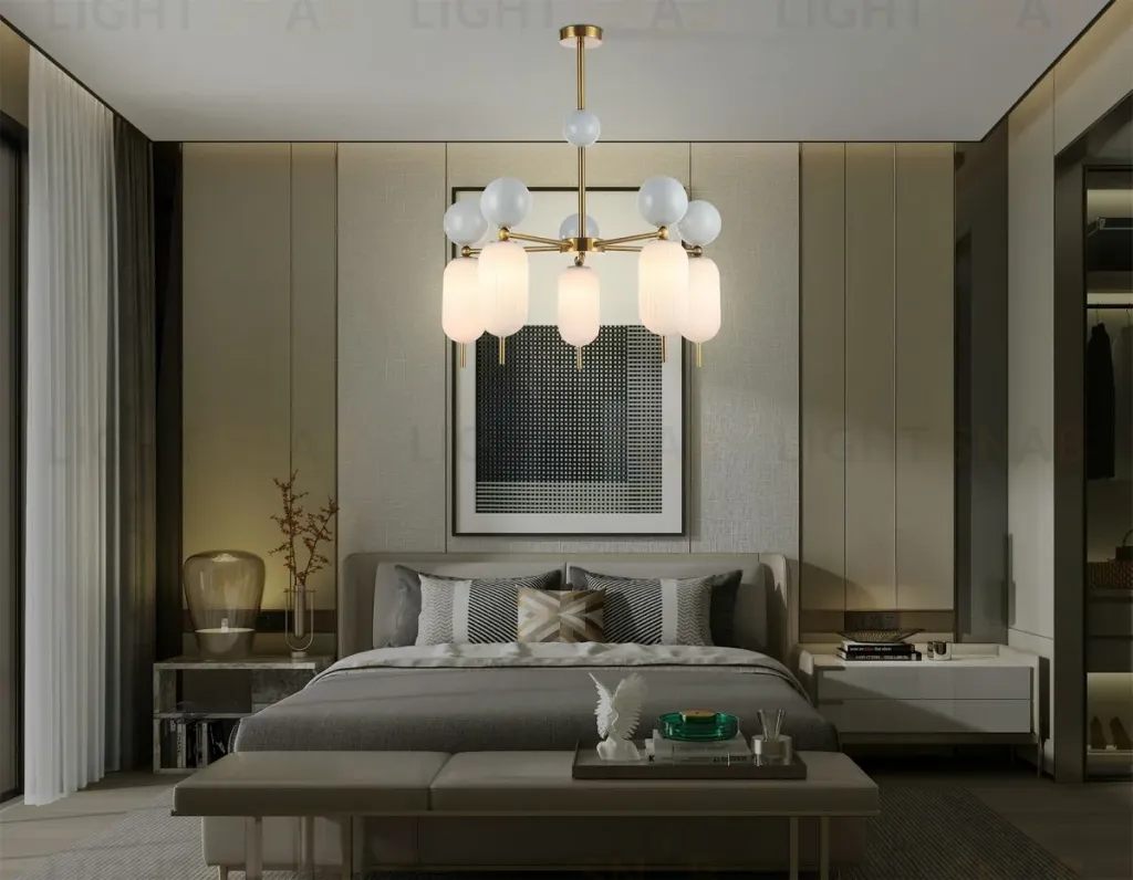 Люстра на штанге Ambrella Light High Light Ceramo Modern LH53104 LH53104