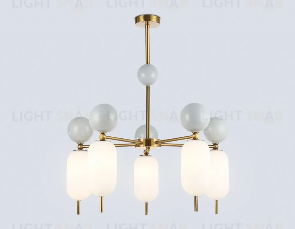 Люстра на штанге Ambrella Light High Light Ceramo Modern LH53104 LH53104