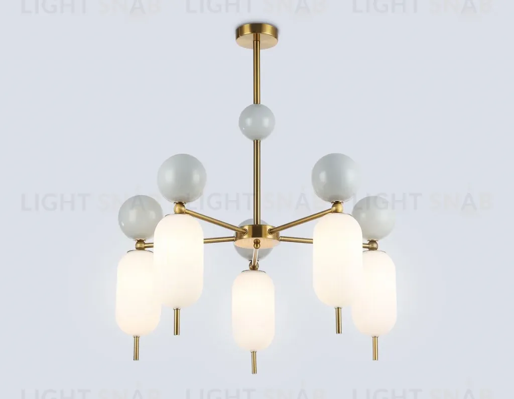 Люстра на штанге Ambrella Light High Light Ceramo Modern LH53104 LH53104