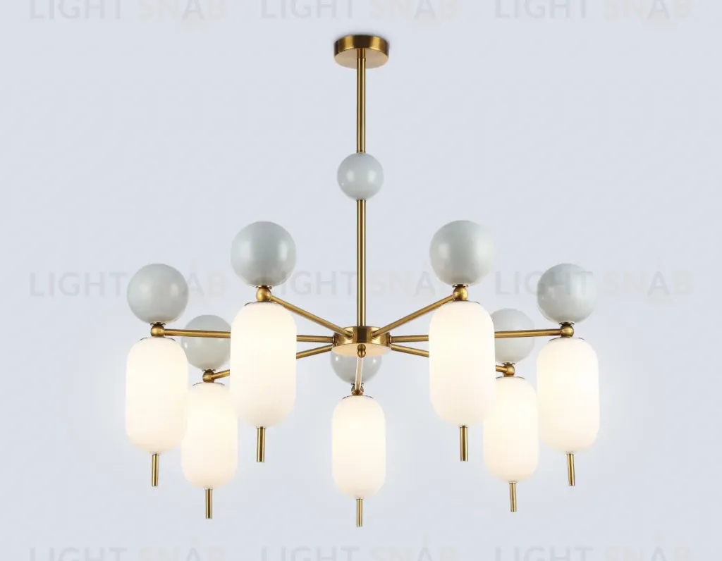 Люстра на штанге Ambrella Light High Light Ceramo Modern LH53106 LH53106