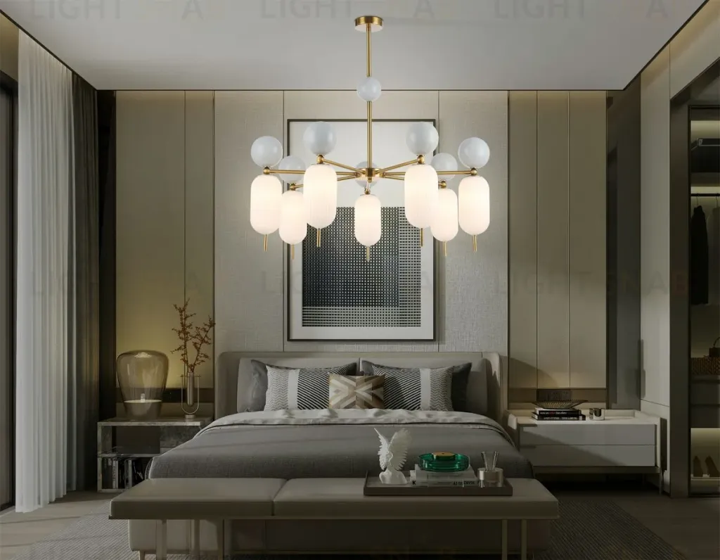Люстра на штанге Ambrella Light High Light Ceramo Modern LH53106 LH53106