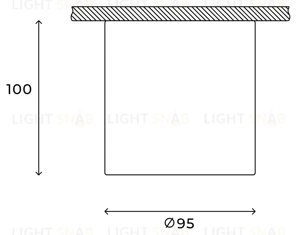 Накладной светильник Hesby Lighting Essence HSBL_0108 HSBL_0108
