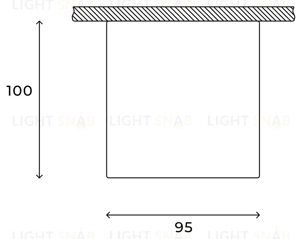 Накладной светильник Hesby Lighting Flux HSBL_0120 HSBL_0120