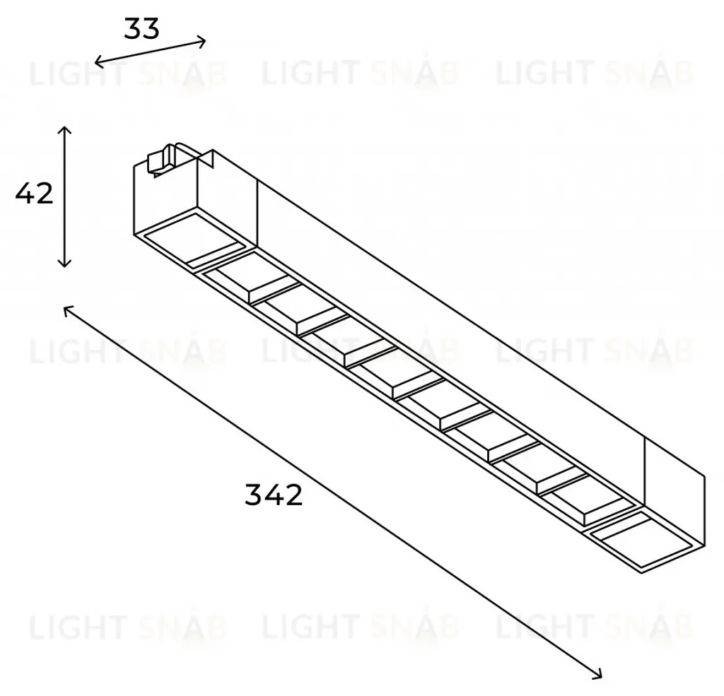 Трековый однофазный светильник Hesby Lighting Skylite HSBL_0143 HSBL_0143