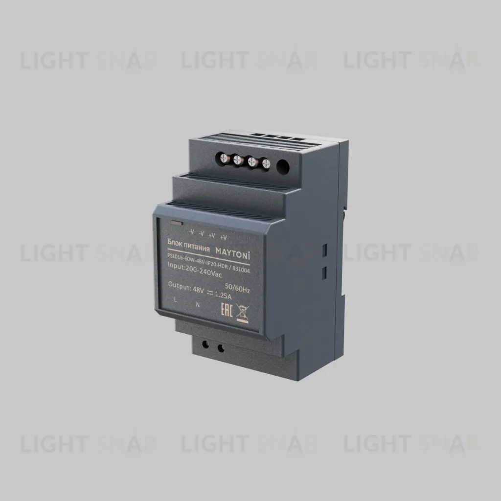 Блок питания Maytoni PSL016 60Вт 48В IP20 831004 831004
