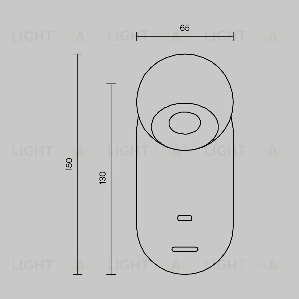 Бра Maytoni Elfin MOD434WL-L5B3K MOD434WL-L5B3K