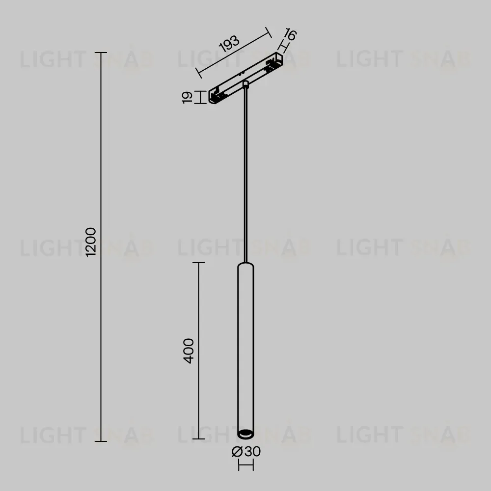 Трековый магнитный светильник Maytoni FOCUS LED TR226-4-5WTW-M-DD2-W TR226-4-5WTW-M-DD2-W